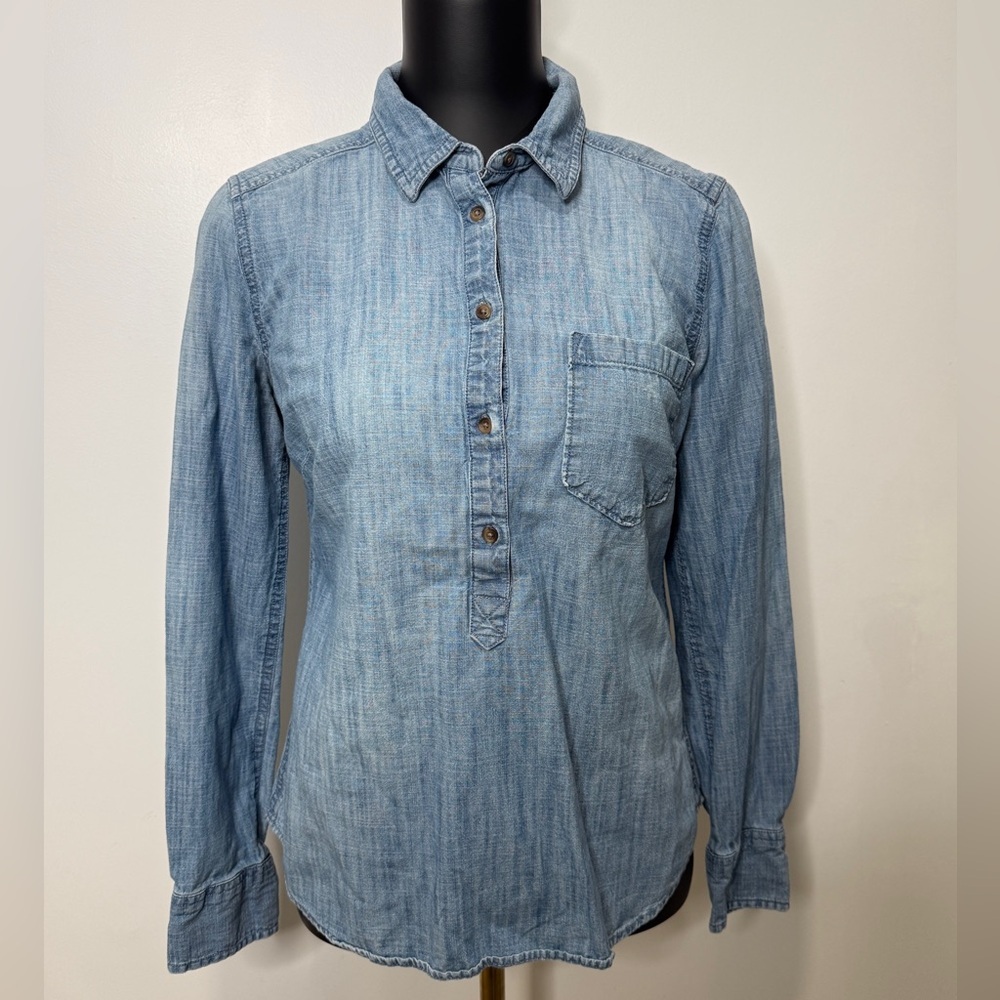 Merona Light Blue‎ Casual Shirt